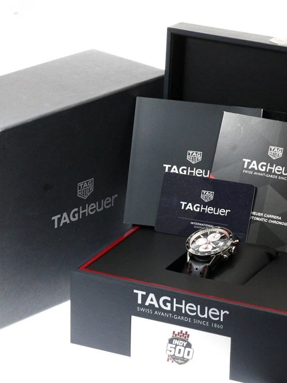 TAG HEUER Carrera Caliber 16 Indy 500 CV201AS Automatic Men's Watch - Picture 3 of 7